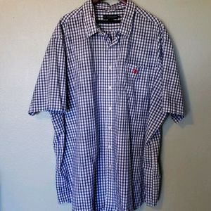 Big and Tall Men's Button Down Shirt
